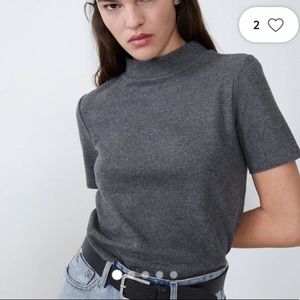 Zara | Gray Trafuluc T-Shirt Size S